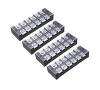 4 pz 6 Posizioni filo doppia 600V 45A Cavo Blocco morsettiera TB-4506L