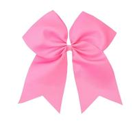 4 Pz 7 pollici Fasce for capelli con fiocco grande Colori semplici Legami elastici for Nastro Bowknot Fascia for Elastici Copricapo Decorare(Color 5)