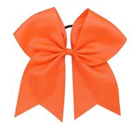 4 Pz 7 pollici Fasce for capelli con fiocco grande Colori semplici Legami elastici for Nastro Bowknot Fascia for Elastici Copricapo Decorare(Color 2)