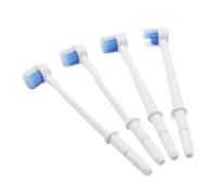 4 Pz Accessori For L'igiene Orale Ugelli Punta Della Spazzola, Compatibili Con Waterpik WP-100 WP-450 WP-250 WP-300 WP-660 WP-900 Testina For Spazzolino Piezas del regador oral