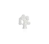 4 pz albero della vita porcellana bianca 10x8 cm bomboniera scatola regalo STA-