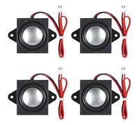 4 PZ Altoparlante 3 Watt 8 Ohm Mini Altoparlante 8ohm 3w Altoparlante Microfono per Arduino con interfaccia JST-PH2.0 per piccoli progetti elettronici Macchine pubblicitarie Monitor TV LCD