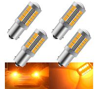 4 pz Ambra 1156 BA15S P21W 5630 33SMD LED lampadine a LED 900LM Super Bright LED Indicatori di direzione Coda luce di parcheggio 12-30 V 3.6 W