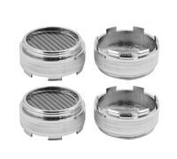 4 pz argentato 62mm diam 6 graffe pneumatico ruota mozzo centra coperchio auto