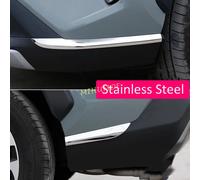 4 pz auto anteriore + paraurti posteriore protezione della copertura dell'angolo per Toyota RAV4 2019 2020 2021 2022 2023 2024 acciaio inossidabile