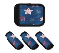 4 pz bagagli maniglia avvolge cuscino impugnature bagagli etichette adesivi bagagli adulti per borsa da viaggio valigia American Star