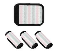 4 pz bagagli maniglia avvolge retro piccole strisce fresche carino carino multiuso accessori per bagagli adesivi per bagagli adulti per borse con manico