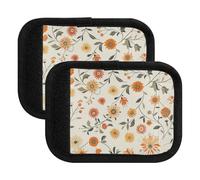 4 pz bagagli maniglie involucri piccoli floreali morbidi comodi involucri bagagli etichette adesivi bagagli adulti per la spesa borsa della spesa