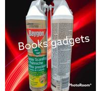4 pz BAYGON Spray Insetticida Cucina EXTRA PRECISIONE Scarafaggi Formiche 400ml