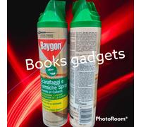 4 pz BAYGON Spray Insetticida CUCINA Scarafaggi e Formiche Azione Rapida 400ml