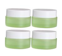 4 Pz Bottiglia Da Viaggio Contenitore Cosmetico in Plastica Contenitori Da Viaggio Per Articoli Da Toeletta Vasetti Di Unguento Pp Trucco Piccolo Barattolo Per Campioni Viaggiare