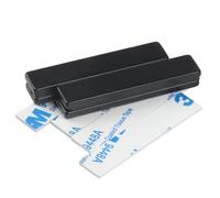 4 Pz Calamite Potenti Neodimio Nero 50x10x3mm, Magneti a Barra Rettangolari | Magneti neodimio nero extra forti adesivi per lavagna magnetica e armadio cucina. Calamite potenti con 5 Pz nastro biadesivo