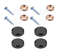 4 pz cartelloni pubblicitari decorazione chiodi di fissaggio in vetro chiodi di fissaggio in vetro tappi decorativi piatti segno/pubblicità hardware mobili