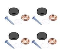 4 pz cartelloni pubblicitari decorazione chiodi di fissaggio in vetro chiodi di fissaggio in vetro tappi decorativi piatti segno/pubblicità hardware mobili