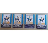 4 pz cartine aromatiche Eritrea Touareg blu 24 listelli l'una ambiente bruciare