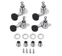 4 Pz Chitarra Sintonizzatori, 2R 2L Chitarra Classica di Sintonia Chiave in Lega di Alluminio Ukulele Tuning delle Corde Pioli di Sintonia Chiusi