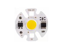 4 Pz COB LED Chip Light 220 V 10 W 50 W 20 W 30 W 3-9 W Rettangolare Chip Lampada Per Faretto Nessun Driver Bisogno FAI DA TE Ha Condotto La Lampada Del Proiettore Y27 Y32,Y32 7W,220V