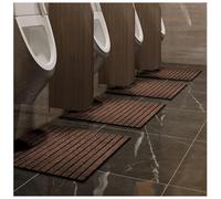 4 pz commerciale orinatoio tappetini orinatoio pastiglie, Antiscivolo orinatoio pavimento Pads acqua-assorbente pipì Pad, Bagno riutilizzabile orinatoio tappetino WC piano Protector