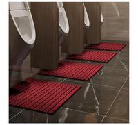 4 pz commerciale orinatoio tappetini orinatoio pastiglie, Antiscivolo orinatoio pavimento Pads acqua-assorbente pipì Pad, Bagno riutilizzabile orinatoio tappetino WC piano Protector
