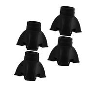 4 Pz Cuscinetti Per Le Stampelle Punte Di Gomma Del Da Passeggio Punte Del Da Passeggio Gadget Da Campeggio Gomma Da Cancellare Sostituire Viaggiare Testa Di
