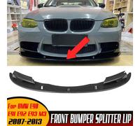 4 pz E90 Auto Paraurti Anteriore Splitter Diffusore Lip Protector Spoiler Deflettore Labbra Guard Per BMW E90 E91 E92 E93 M3 2007-2013