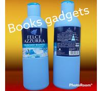 4 pz Felce Azzurra Bagnoschiuma Bagnodoccia Muschio Bianco Delicatezza 650ml