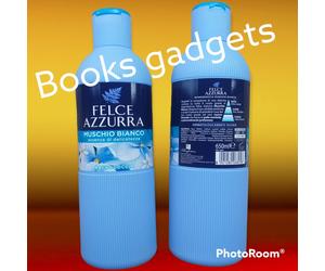4 pz Felce Azzurra Bagnoschiuma Bagnodoccia Muschio Bianco Delicatezza 650ml