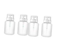 4 Pz Flacone Di Solvente Per Unghie Mini Flacone Spray Smalto Trasparente Bomboletta Spray Annaffiatoio Per Piante Bottiglia Di Pompaggio Del Liquido Bottiglie Pipetta Bianca WOONEKY