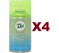 4 PZ FRESH AROMA DEODORANTE AMBIENTE PISTACCHIO 250ML LINEA GOURMAND DEO SPRAY