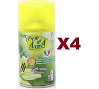 4 FRESH AROMA MATIC DEODORANTE AMBIENTE NARCISO RICARICA 250ML SPRAY ELISIR LEI