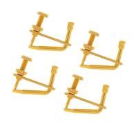 4 pz Golden Violino Fine Accordatori String Regolatori 3/4 4/4 Violino Lega Accordatori Spinner Fiddler Corde