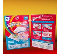 4 pz Grey (48 Bustine per Lavatrice) L'acchiappa & Smacchia con Smacchiatore