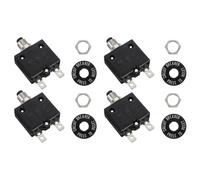 4 Pz Interruttore a Pulsante 5A, per Sovraccarico 125/250V AC 50V DC