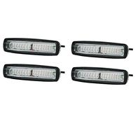 4 PZ Lampada Faretto Fanale Led Rosso Per Carrello Elevatore Muletto Luce 12V-80V 30W Avvertimento Visiva Sicurezza Movimento Magazzino