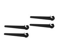 4 Pz Leva Per Sedia a Rotelle Forniture Del Controller Manubrio Dei Controller Per Sedia a Rotelle Poggiagambe Elevabile Per Sedia a Rotelle Leva Del Regolatore Leva Del Freno Healeved