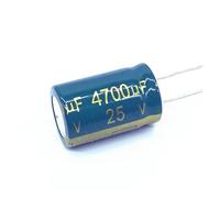 4 pz/lotto 25 V 4700 UF bassa ESR/impedenza ad alta frequenza condensatore elettrolitico in alluminio dimensione 16 * 25 4700 UF25 V 20%