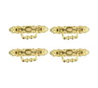 4 pz maniglie mobili antichi anello cassetto tira maniglie decorative retrò