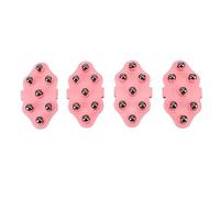 4 Pz Massaggio Palmo Massaggiatore Tenuto in Mano Strumento per Massaggio Completo del Corpo, Guanto Massaggiatore Manuale a Forma di Palma per Calzini a