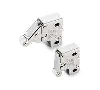 4 pz. Meccanismi push pull modello mini Latch - originali BASKE - clic clac per botole e sportelli di ispezione - scrocco a molla (4 pz.)