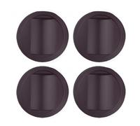 4 Pz Mobili Sedia Ruota Tappi Gomma Telaio Del Letto Fermacorda E Ganci Antiscivolo Rilievo Piede Fisso Mobili Caster Tazze Antiscivolo Rilievo Piede Fisso