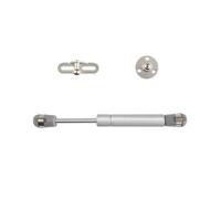 4 pz Molle A Gas 100N Struts Ascensore Supporta Ammortizzatori Soft Close Cerniere Mobili Porta Dell'armadio Coperchio Soggiorno for Scatola di Immagazzinaggio puntone Per Ante Cucina(Silver)