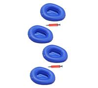 4 Pz Padelle Da Bagno Cuscini Gonfiabili Vasino Vasini Da Viaggio Letto Padella Costretto a Letto Padella Anziana Padella Paziente Portatile Forniture Infermieristiche Anziano