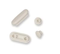 4 Pz. PARACOLPI COPRIVASO TIPO DOLOMITE E IDEAL STANDARD SEDILE WC GOMMINI COPRI-WATER KIT