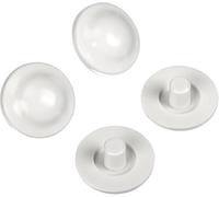 4 Pz. PARACOLPI COPRIVASO TIPO IDEAL STANDARD SEDILE WC GOMMINI COPRI-WATER KIT