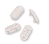 4 Pz. PARACOLPI COPRIVASO TIPO IDEAL STANDARD SEDILE WC GOMMINI COPRI-WATER KIT (ALTEZZA 9)