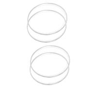 4 Pz Pelle sostitutiva per batteria jazz coperture delle pelli dei tamburi pelli trasparenti Ricambio batteria jazz forniture di fusti pelle dello strumento Pellicola in poliestere BESTonZON