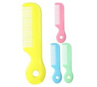 4 Pz pettine per bambini bacchette per decorare pettine districante per bambini pettine da taglio fine pettine neonata pettine per la toelettatura del bambino infantili AbS GARVALON