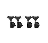 4 pz Pioli per Basso Sigillati Chiavi di Accordatura Meccaniche Accordatori 2L2R/4L/4R Per Basso a 4 Corde Piroli Per Accordatura Per Chitarra (Color : Black 4R)