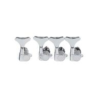 4 pz Pioli per Basso Sigillati Chiavi di Accordatura Meccaniche Accordatori 2L2R/4L/4R Per Basso a 4 Corde Piroli Per Accordatura Per Chitarra (Color : Chrome 4R)
