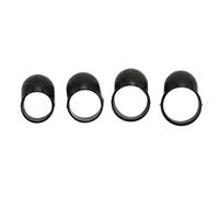 4 PZ Plettri per Dita per Tamburo per Lingua, Culle per Dita a Percussione Accessori per Strumenti a Percussione per Palm Handpan in Cemento di Plastica per Tamburo per Lingua